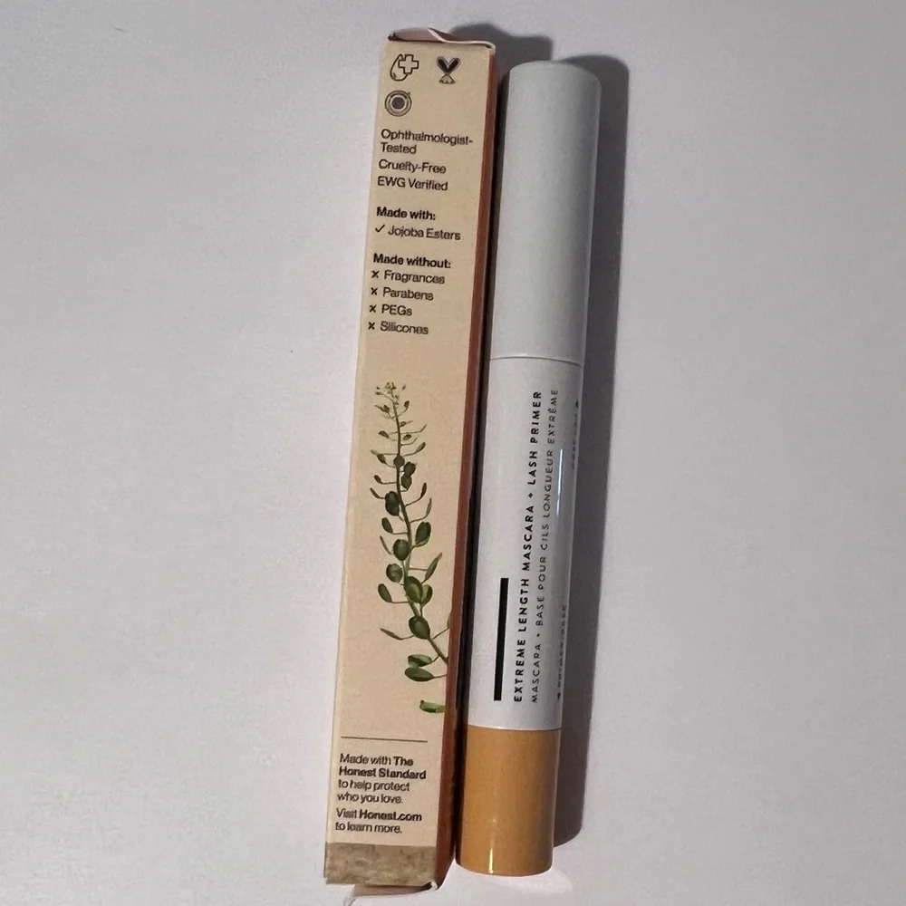 The Honest Company Extreme Length Mascara & Lash Primer - Black